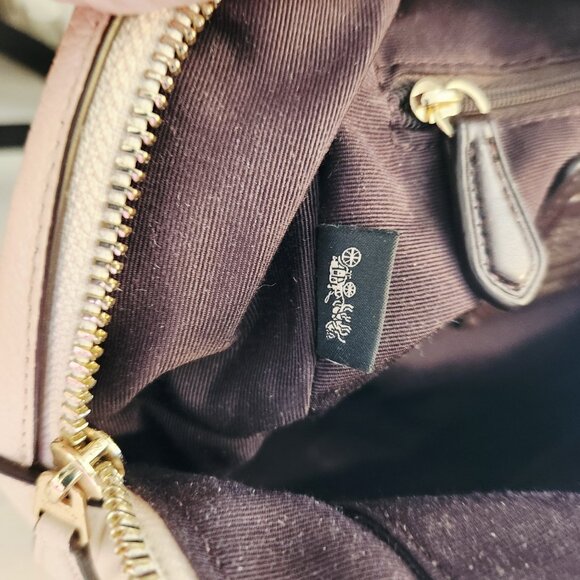 Euc Coach Mini Charlie White Leather Backpack display picture 1